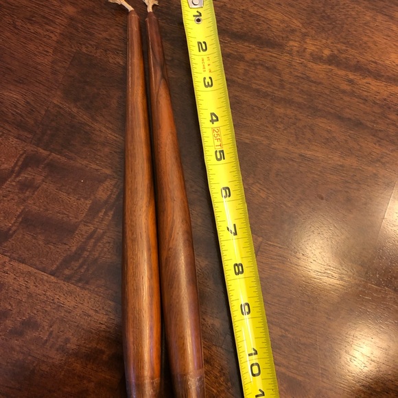 Pair of Handmade Wood Candlesticks and Candleholders - Nice! - Picture 5 of 9